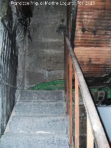 Hospital de Santiago. Capilla. Escaleras del coro