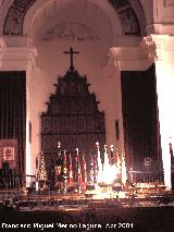 Hospital de Santiago. Capilla. Retablo