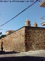 Hospital de Santiago. Patio Trasero. Muros