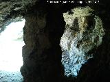Cuevas de la Caavera. Columna