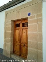 Casa de la Calle Valencia n 78. Portada