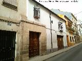 Casa de la Calle Pastores n 6. Fachada