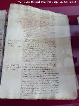 Convento de Carmelitas Descalzas. Libro Mayor del Convento. 1752. Archivo Histrico Provincial de Jan