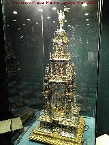 Iglesia de Nuestra Seora del Castillo. Custodia. Exposicin en la Catedral de Jan