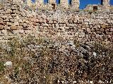 Castillo del Berrueco. Restos de habitculo interior