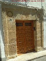 Casa de la Calle Chirinos n 41. Portada