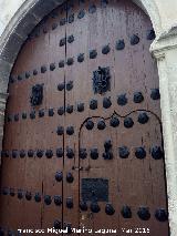 Convento de la Piedad. Puerta de clavazn