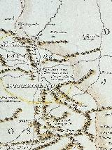 Ermita de la Consolacin. Mapa del Partido de Martos 1735