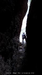 Paso de la Cueva Secreta. 