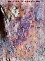 Pinturas rupestres del Abrigo de la Piedra del Agujero II. 