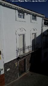 Casa de la Calle El Olivo de Solera n 18. Fachada