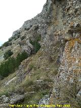 Aznaitn. Paredes de la ladera norte de Jimena