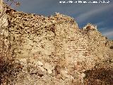 Castillo de Recena. Muralla