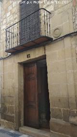 Casa de la Calle Cubillo n� 15. Portada