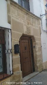 Casa de la Calle Antonio Moreno n� 30. Portada