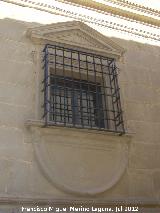 Palacio del Den Ortega. Ventana lateral