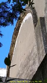 Convento de Ntra Sra de la Victoria. Arco de la capilla