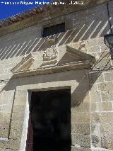 Real Monasterio de Santa Clara. Portada lateral