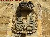 Real Monasterio de Santa Clara. Escudo y marcas de cantera