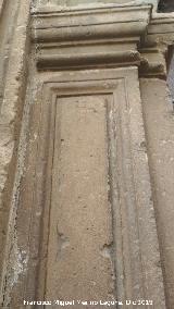 Iglesia de Santo Domingo. Situacin de una de las cruces