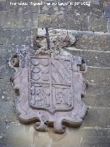 Convento de San Miguel. Escudo derecho