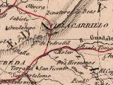 Aldea San Bartolom. Mapa 1847