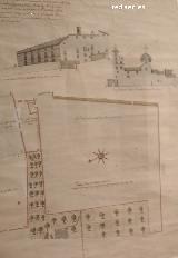 Monasterio de Santa Clara la Real. Plano del siglo XVIII