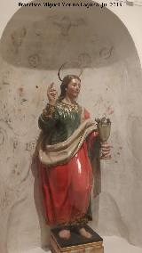 Monasterio de Santa Clara la Real. San Juan Evangelista siglo XVIII