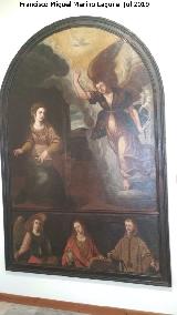 Monasterio de Santa Clara la Real. Anunciacin annimo del siglo XVII