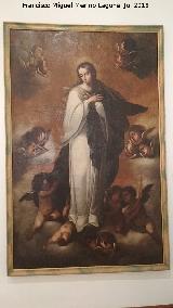 Monasterio de Santa Clara la Real. Inmaculada annimo del siglo XVIII