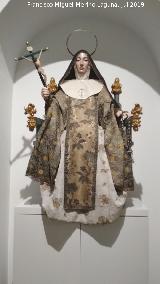 Monasterio de Santa Clara la Real. Santa Catalina de Bolonia siglo XVIII