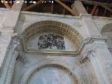 Iglesia de San Lorenzo. Casetones y fresco