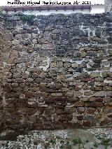 Iglesia de San Lorenzo. Muro del patio trasero