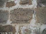 Iglesia de San Lorenzo. Pieza arqueolgica inserta en el muro