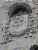 Iglesia de San Nicols de Bari. Escudo del Alonso Surez de la Fuente del Sauce