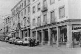 Plaza de Andaluca. Foto antigua. Soportales