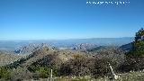 Cordel de la Fuente del Espino. Vistas hacia Jdar