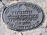 Vrtice geodsico del Mgina. Placa