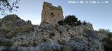 Castillo de Zahara de la Sierra. Muralla