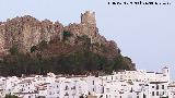 Castillo de Zahara de la Sierra. Desde el Mirador de Zahara de la Sierra