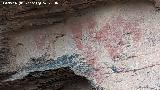Pinturas rupestres del Abrigo del Guadal�n III. 