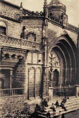 Iglesia de San Pablo. Portada Principal. Foto antigua