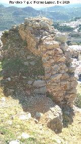 Muralla de Ja�n. Torre�n Sur IV. Lienzo que une el Torre�n Sur IV con el Torre�n Sur V