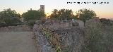 Castillo de Alcal� de Guadaira. Atardeciendo