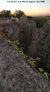 Castillo de Alcal� de Guadaira. Muralla