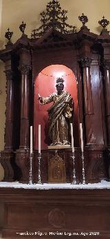 Santuario de Nuestra Se�ora del �guila. Retablo latera