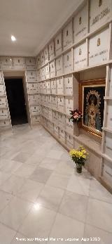 Santuario de Nuestra Se�ora del �guila. Columbario