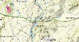 Acueducto del Canal del Guadaln. Mapa