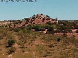 Poblado prehistrico del Cerro del Salto. Comunicacin visual con el Cerro de la Cruz