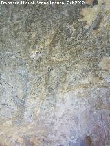 Petroglifos rupestres de la Piedra Hueca Chica. Petroglifos superiores